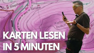 Karten lesen für Anfänger: Mit 4 einfachen Tipps zur richtigen Orienti