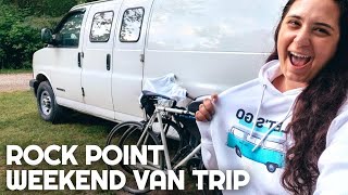 Heading to Rock Point Provincial Park | Camping in Ontario Parks | Weekend Camping Trip | Van Life