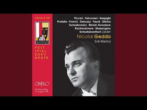 6 Romances, Op. 38, TH 101: No. 1, Serenada Don Zhuana (Live)