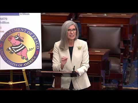 Ernst Says Failing to End Government Grift Is the Greatest Fraud of All