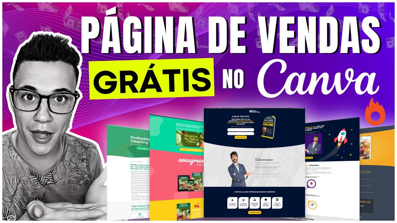 Página de Vendas no Canva: Passo a Passo Completo para você vender mais Grátis!