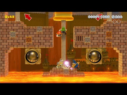 Super Mario Maker 2 - Rising Tides of Lava by Shadowy _ 24 - No Commentary
