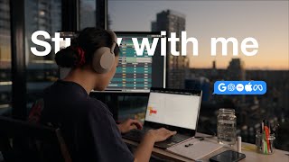 STUDY WITH ME 📚 Coding at Sunset in Vancouver
