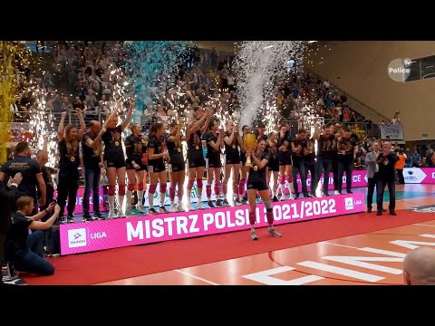 Tauron Liga: Siatkarki Grupy Azoty Chemik Police z 10. zwycięstwem Mistrzostw Polski