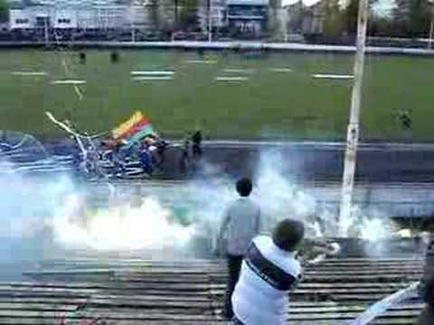 Victoria Piła - oprawa na prezentacji (Puchar Starosty)