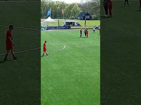 Stukje warming-up DVSA mix-team - FC de Rebellen