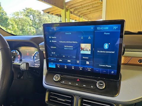 2021-2024 Ford Maverick OEM Sync3 8'' to 12'' Sync4 Upgrade Installation Guide|www.fordsync4.com