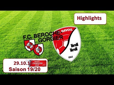 Highlights: FC Béroche - Gorgier vs FC Bavois (29.10.19)