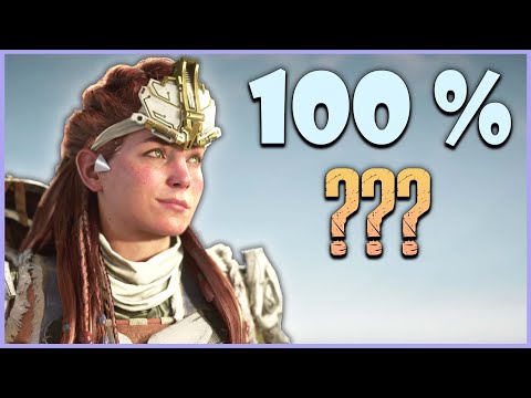 Warum sind keine 100% in HORIZON FORBIDDEN WEST möglich?