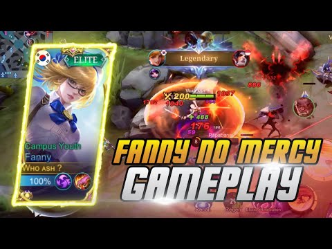 FANNY NO MERCY GAMEPLAY IN NEW PATCH | FANNY SETTING CONTROL 2022 - MOBILE LEGENDS
