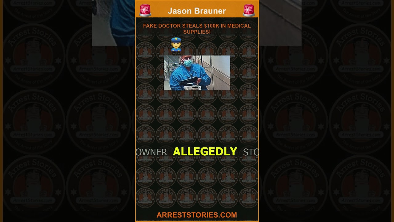 FAKE DOCTOR STEALS $100K IN MEDICAL SUPPLIES!