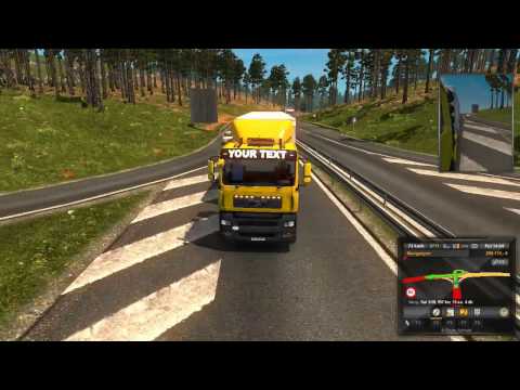 Euro Truck Simulatör 2-MAN TGA-Le Mans 1.26 sürümü için