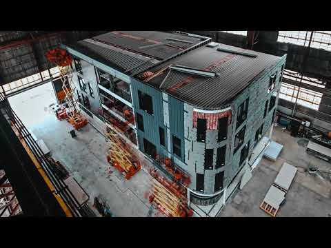 Construction Timelapse video by 1 Minute Media