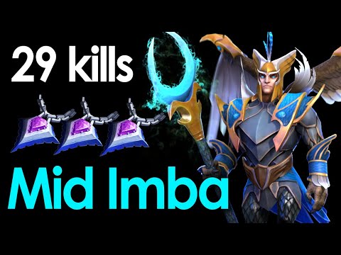 Skywrath Mage Mid – 29 Kills Null Talisman Imba Build Patch 7.39d