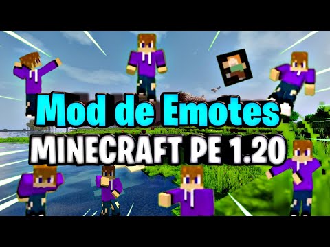 Andy_LuckeT - Emotes mod for minecraft pe 1 20