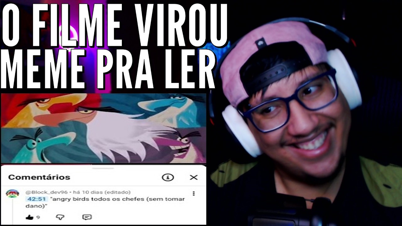 Compilado dos melhores comentários de Angry Birds O Filme