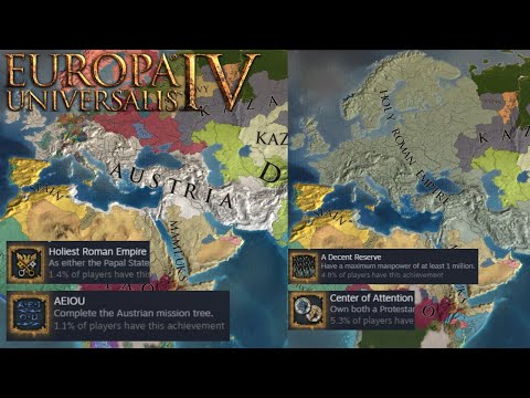 Eu4 Hmm yes A.E.I.O.U. Lebensraum moment 🇦🇹 achievement hunt