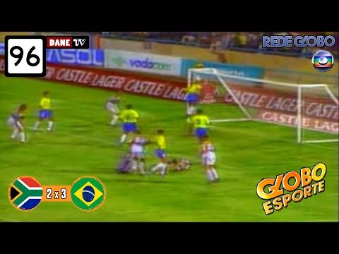 amistoso 1996 - África do Sul 2x3 Brasil