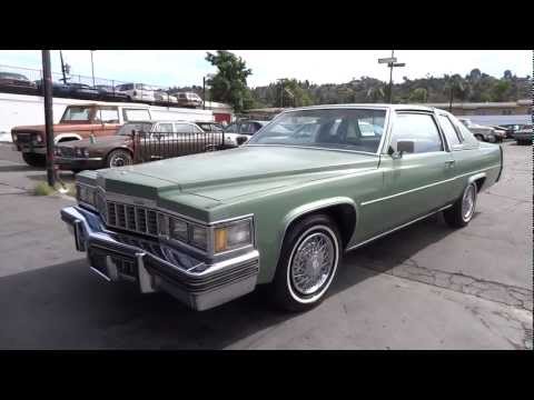 1977 Cadillac Coupe DeVille De Ville Seville Fleetwood Brougham 425 7.0L V8 Big Block Vide Review