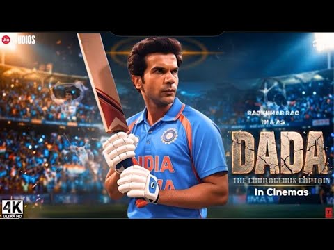 Rajkummar Rao Recreates Sourav Ganguly’s Iconic Celebration in First Poster of Dada
