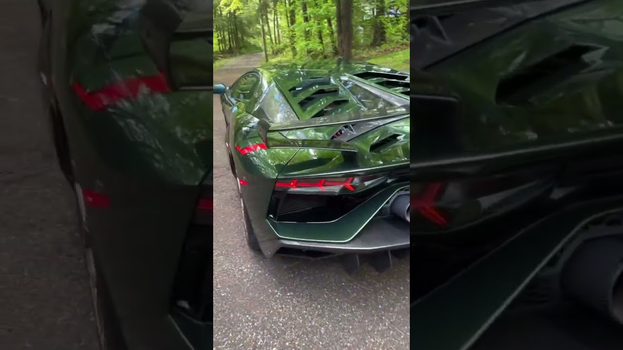 Lamborghini Aventador SVJ Start Up Walkaround