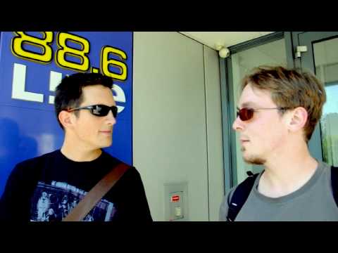 First Aid nach einem Interview bei 88.6