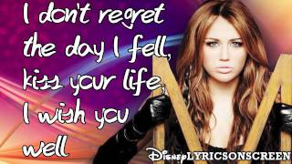 Miley Cyrus - See You In Another Life (Lyrics Video) HD