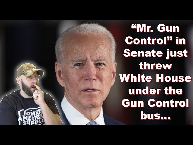 Gun Control Senator throws White House under the bus on Gun Control… Pressure is building...