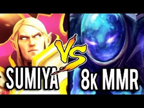SumiYa Best Invoker Counter 8k MMR Arc Warden Crazy Combo WTF Dota 2