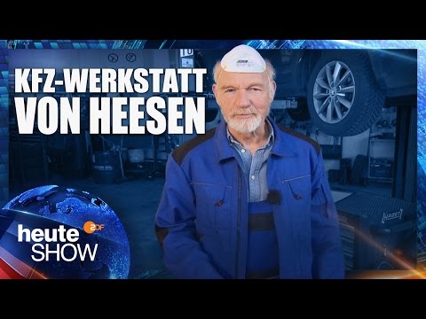 Ulrich von Heesen testet die Diesel-Abgase | heute-show vom 10.03.2017