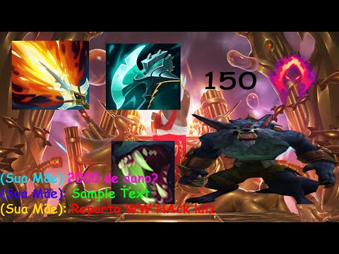 omg melhores momentos urf ww ap insane mechanics