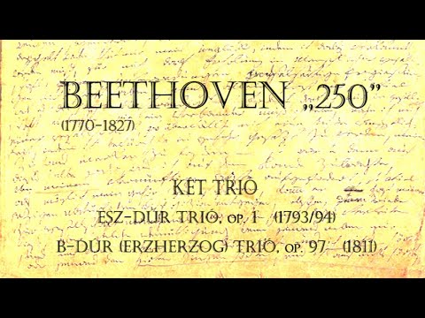 Beethoven  "250" Két trió