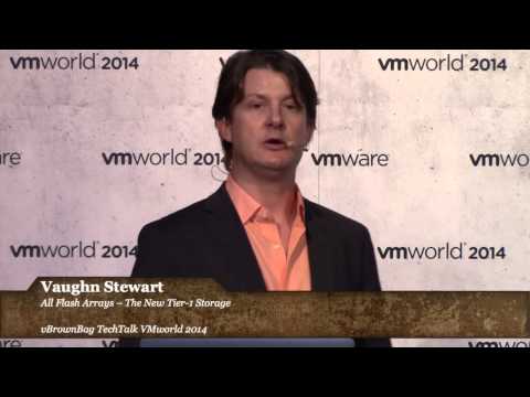 vBrownBag VMworld 2014 Vaughn Stewart – All Flash Arrays – The New Tier 1 Storage