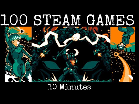100 Steam Games In 10 Minutes Final Mix