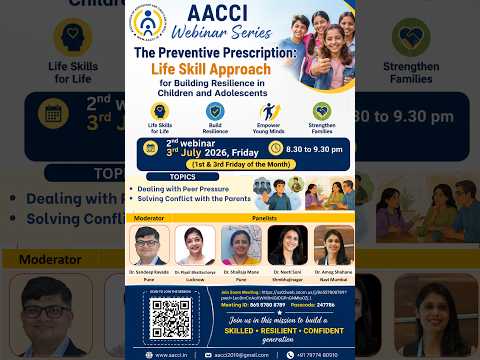 THE PREVENTIVE PRESCRIPTION: BUILDING RESILIENCE THROUGH LIFE SKILLS [3 July 2026]