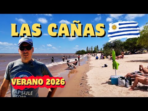 BALNEARIO LAS CAÑAS 🌊🏖️ Playas GRATUITAS en LA CAPITAL del ATARDECER 🌞 Fray Bentos 🇺🇾