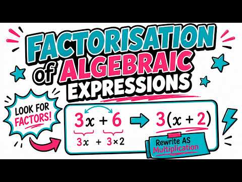 What is Factorisation? | Algebraic Expressions Explained.
