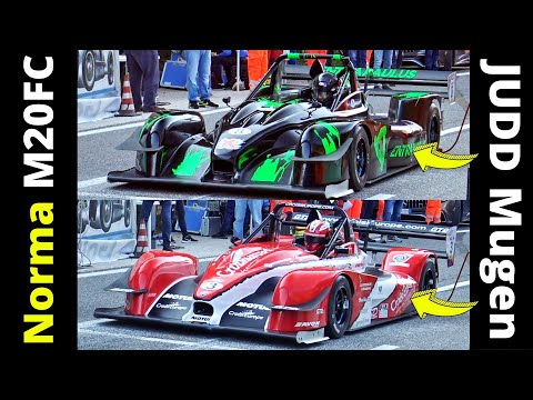 Norma M20FC-Judd Vs M20FC-Mugen - 500hp V8 Engines - FIA Hillclimb Masters Virtual Comparison