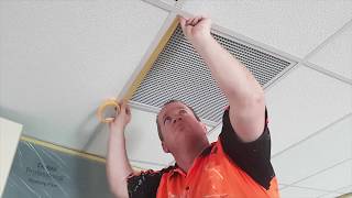 How to Apply Dulux Professional Acousticoat Ceiling Tile Paint | Dulux NZ