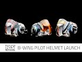 B Wing Pilot Helemet Launch RS Prop Masters