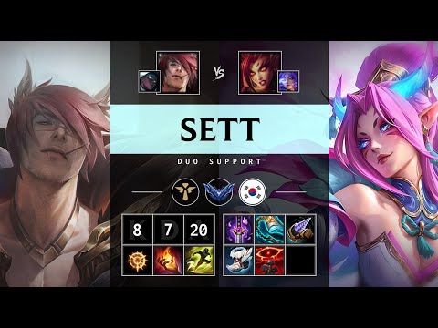 Sett Support vs Zyra - KR Diamond Patch 25.16