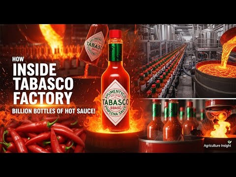 How Tabasco Hot Sauce Is Made: Inside the Billion-Bottle Factory
