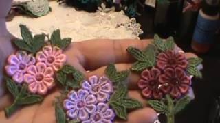 How to dye your Lace Appliques -Part 1 of 2   -   DIY - TUTORIAL