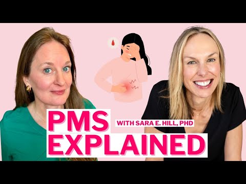 Ep 148 PMS Explained and Made Better: The Period Brain with Sarah Hill, PhD.