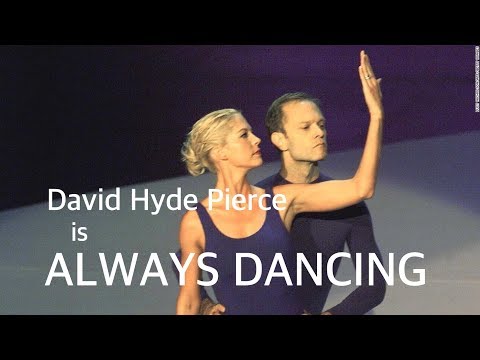 David Hyde Pierce not being able to go anywhere without singing or dancing