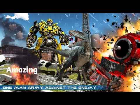 Action Robot Car Game Transforming Robot Games 3D || 2022 Robot Android Gameplay