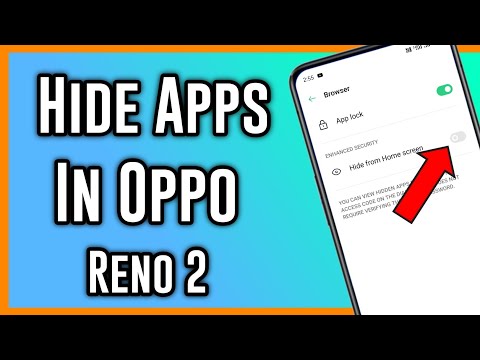 How To Hide Apps In Oppo Reno 2 ll Reno 2 Me Apps Kaise Hide Karen