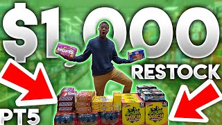 Selling Candy At School ($1,000 RESTOCK!)*EPIC!* Turning $250 Into $1,000 Dollars Challenge | Part 5