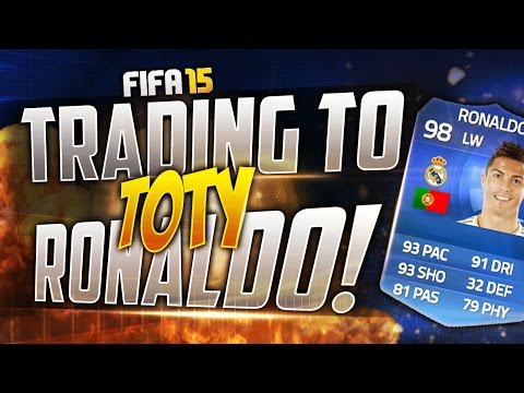 FIFA 15 Ultimate Team | Trading To TOTY Ronaldo #10 - OMG!! 300K PROFIT!!