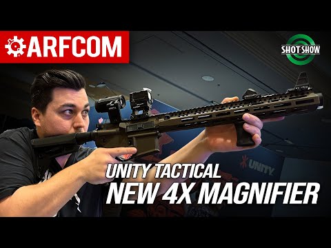 New 4x Magnifier | Unity Tactical | Shot